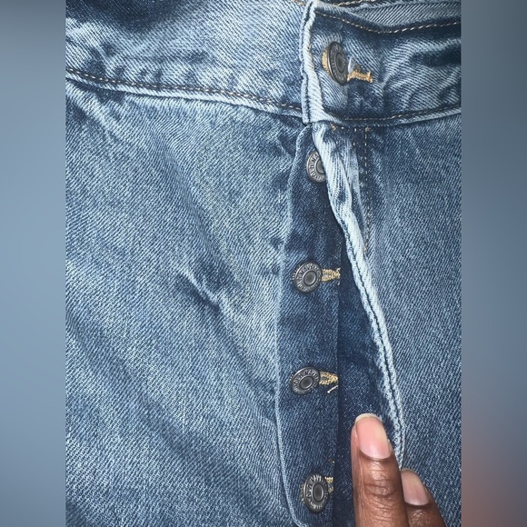 NWT Old Navy Distressed Blue Jeans size 24 - Picture 6 of 11